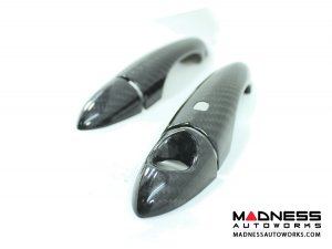 Alfa Romeo Giulia Exterior Door Handle Cover Set - Carbon Fiber Alfa Romeo Giulia Exterior Door Handle Cover Set - Carbon Fiber